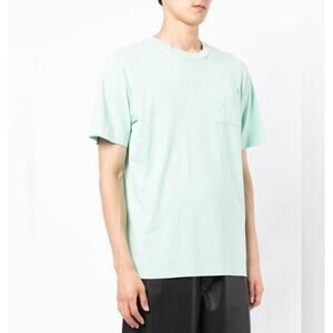 1017 ALYX 9SM Cotton Short-sleeve Chest pocket T-shirt Size M in Mint Green